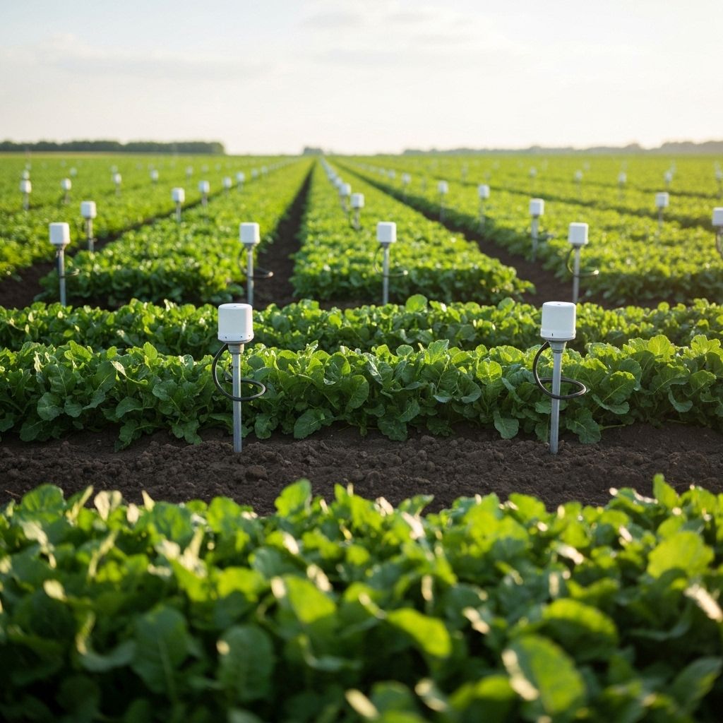 Smart sensors in agriculture